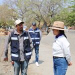 Fanny Arreola: Avanza con fuerza la remodelación del Parque Amanecer.