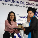La educación transforma vidas: Fanny Arreola acompaña graduación del Instituto Tecnológico Superior de Apatzingán.