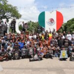 Más de mil 500 motociclistas hacen historia en Apatzingán con la Motofiesta por el 15 aniversario del MC Insurgentes, Fanny Arreola les dio bienvenida